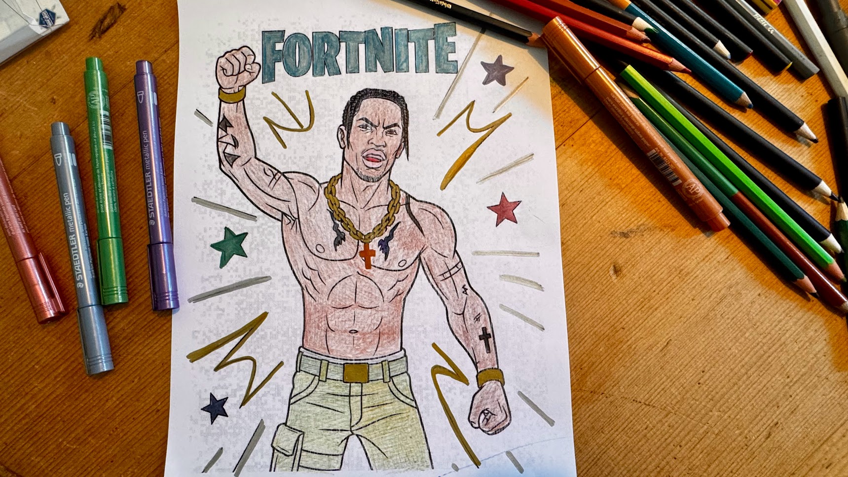 Fornite coloring pages HEADER