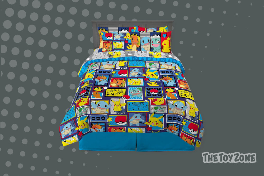16 Franco Kids Pokemon Bedding Set