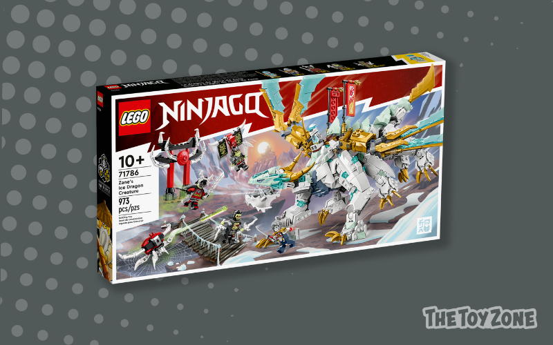 1 LEGO NINJAGO Zane’s Ice Dragon Creature 71786