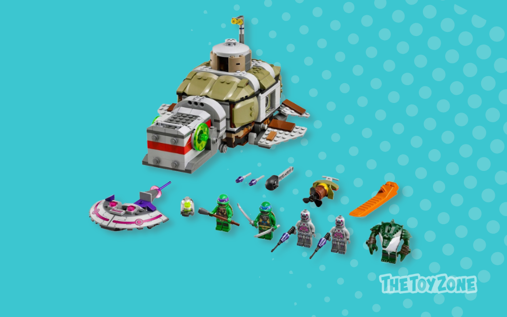 21 LEGO Ninja Turtles Turtle Sub Undersea Chase 79121