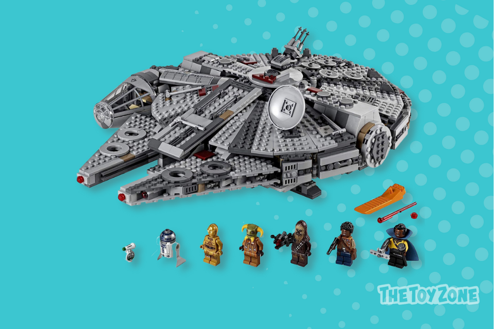 25 LEGO Star Wars Millennium Falcon 75257