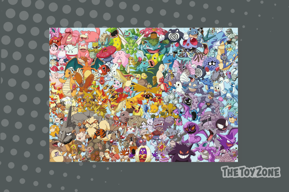 8 Ravensburger Pokemon 1000 Piece Challenge Jigsaw Puzzle 8 Ravensburger Pokemon 1000 Piece Challenge Jigsaw Puzzle