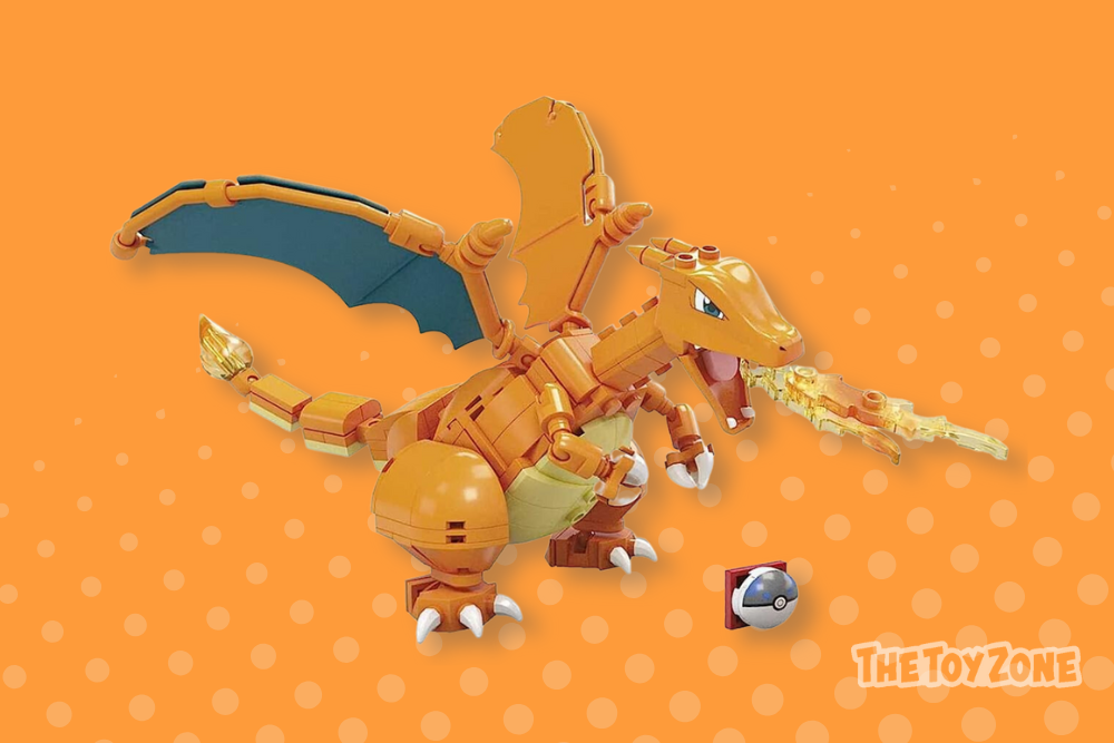 12 MEGA Pokémon Charizard Building Set