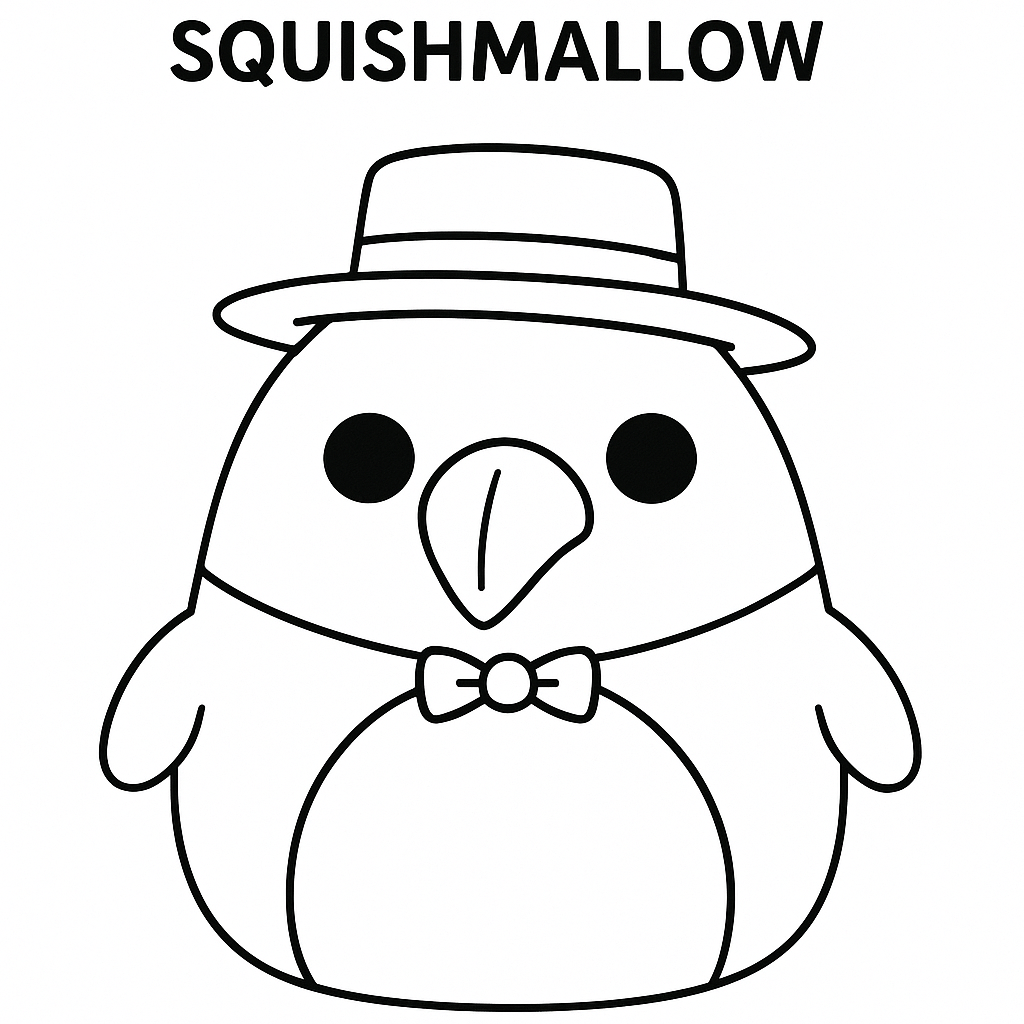 Plague Doctor Squishmallow