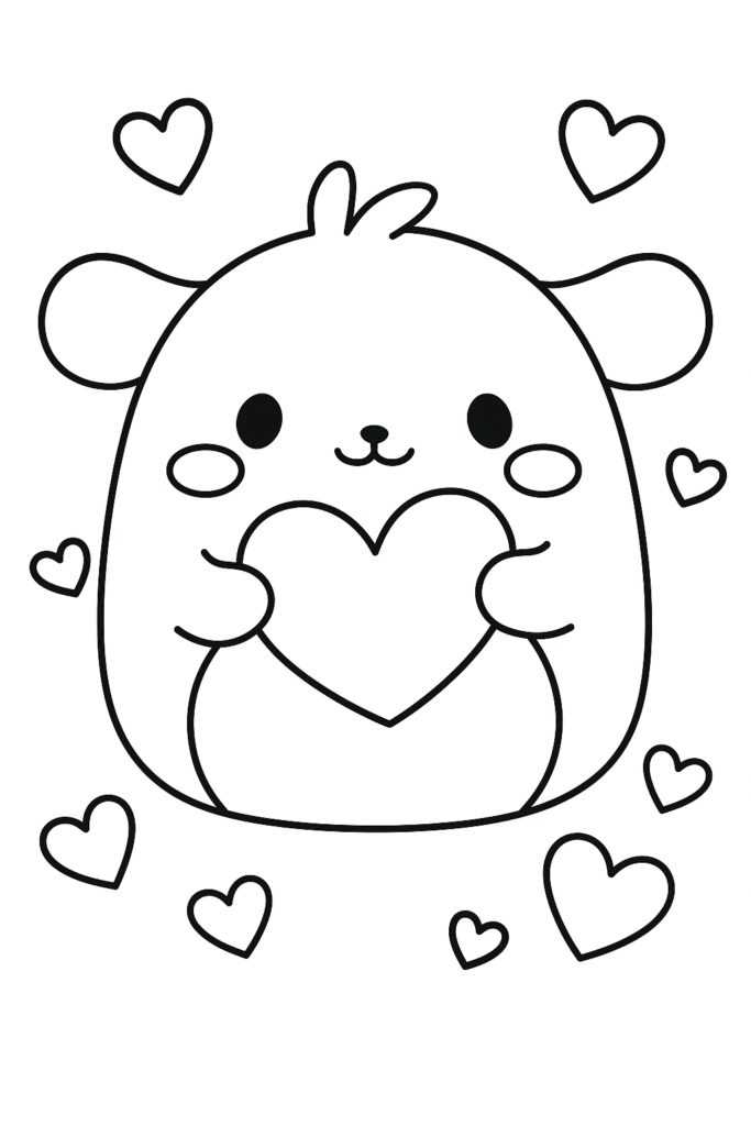 Valentines Day squishmallow